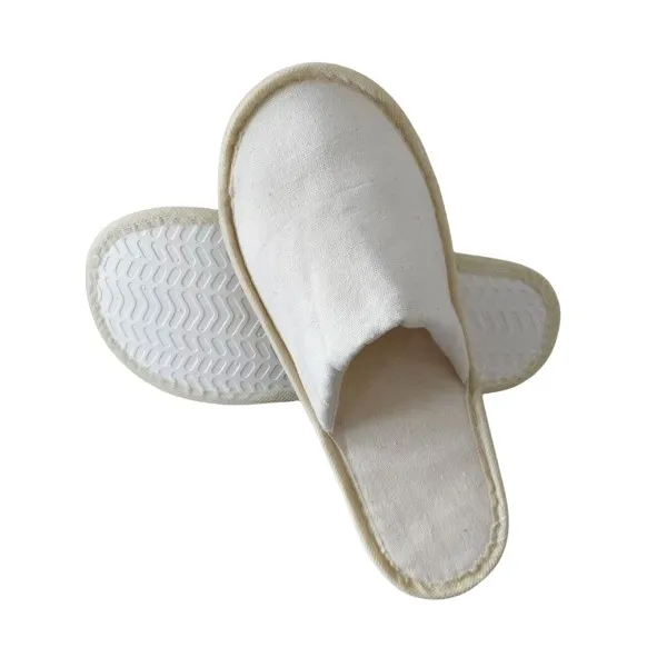 Wholesale Eco Friendly Biodegradable Disposable Fiber Slippers For Hotel Room
